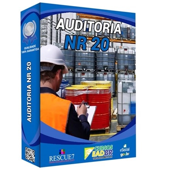 Auditoria NR 20 | EAD | Presencial | Ao vivo | Treinamento | Online | 84161