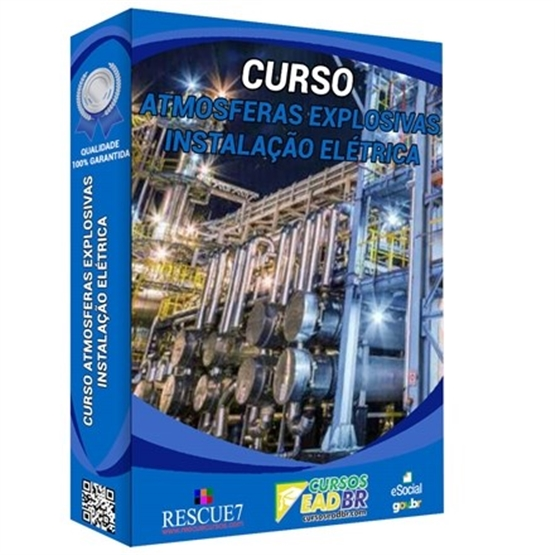 Curso NBR IEC 60079-17 Atmosferas Explosivas – Instal. Elétricas  |EAD | Ao Vivo | Presencial | Online | 149569